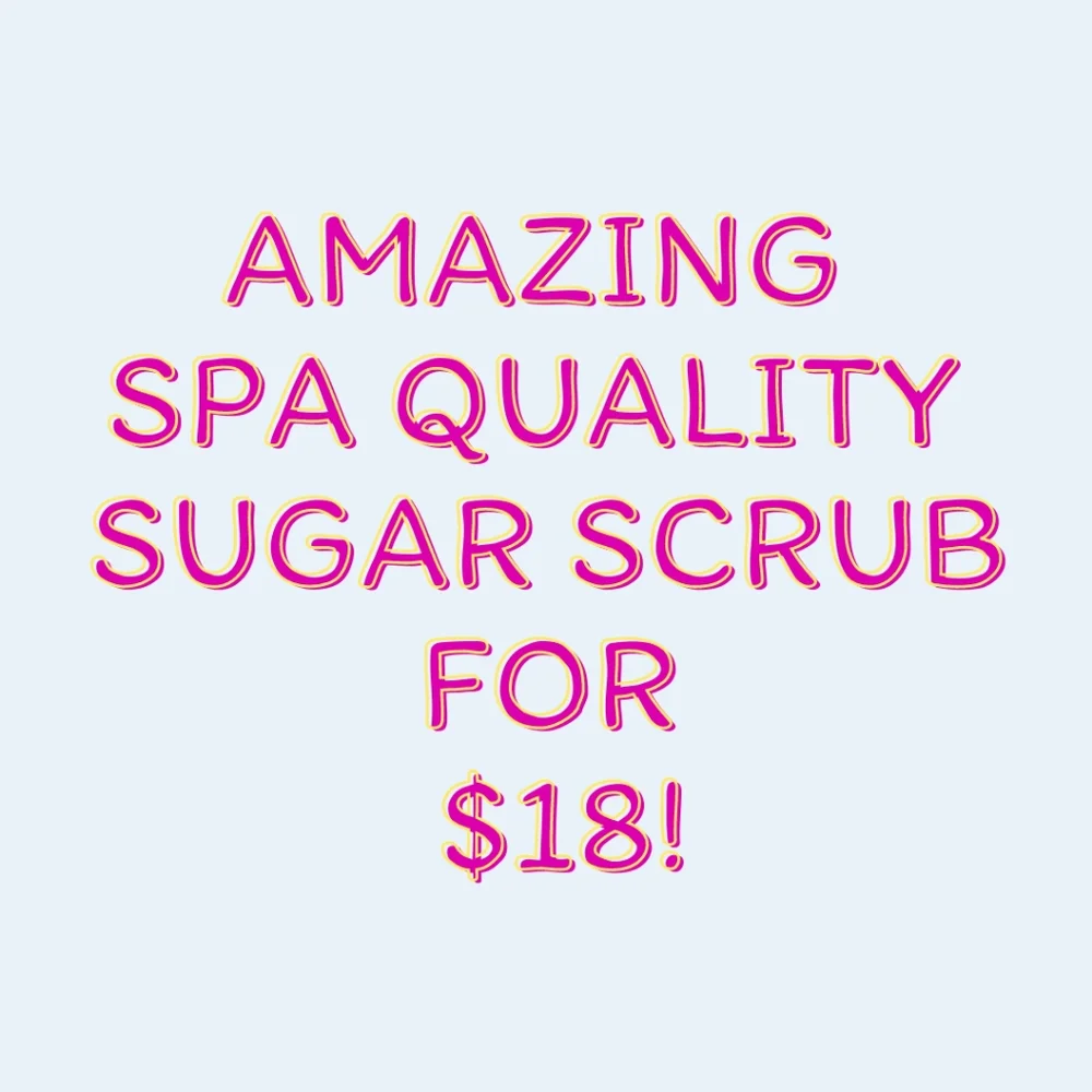 Homemade Natural Organic Tangerine Grapefruit Sugar Scrub - Picture 4 of 6